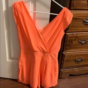 Orange romper